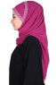Carin - Hijab Chiffon Pratique Fuchsia