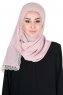 Carin - Hijab Chiffon Pratique Vieux Rose