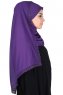 Carin - Hijab Chiffon Pratique Violet