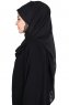 Carin - Hijab Chiffon Pratique Noir