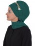 Beatrice Mörkgrön Turban Hijab Ayse Turban 320913-3