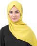 Cellery Yellow Gul Georgette Hijab5XA46c