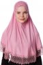 Ceylan - Hijab 2-Piece Al Amira Rose Foncé