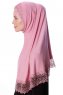 Ceylan - Hijab 2-Piece Al Amira Rose Foncé