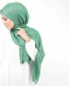 Deep Grass Grön Viskos Hijab InEssence 5HA56b