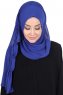 Disa - Hijab Chiffon Pratique Bleu