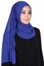 Disa - Hijab Chiffon Pratique Bleu