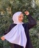 Djamila - Hijab Coton Blanc - Mirach