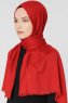 Ece Röd Pashmina Hijab Sjal Halsduk 400029b