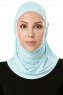 Elif - Hijab Sport Menthe - Ecardin