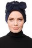 Enfleda - Turban Bleu Marin
