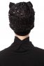Enfleda - Turban Noir & Noir