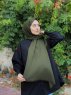 Ermina - Hijab Coton Kaki - Mirach