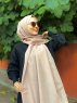 Ermina - Hijab Coton Taupe - Mirach