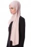 Eslem - Hijab Pile Jersey Vieux Rose - Ecardin