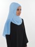 Evelina Ljusblå Praktisk Hijab Ayse Turban 327419-2