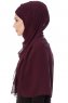 Evren - Chiffon Hijab Prune