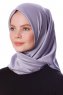 Eylul - Hijab Rayon Carré Gris