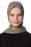 Eylul - Hijab Rayon Carré Kaki