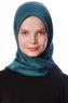 Eylul - Hijab Rayon Carré Vert Foncé