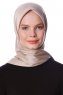 Eylul - Hijab Rayon Carré Taupe
