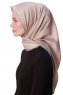 Eylul - Hijab Rayon Carré Taupe