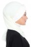Gill - Hijab Pratique Crème & Crème
