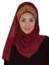 Gina Bordeaux Praktisk One-Piece Hijab Ayse Turban 324107-1