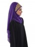Gina Lila Praktisk One-Piece Hijab Ayse Turban 324120-2