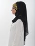 Gina Svart Praktisk One-Piece Hijab Ayse Turban 324101d
