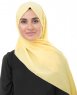 Goldfinch Ljusgul Bomull Voile Hijab InEssence 5TA64a