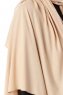 Hande - Hijab En Coton Beige - Gülsoy