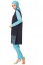 Hatice - Burkini Bleu Marin Sombre - Seamay