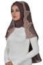 Helena - Hijab Pratique Marron - Ayse Turban