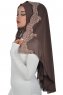 Helena - Hijab Pratique Marron - Ayse Turban