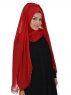 Ida Röd Praktisk Hijab Ayse Turban 328506c