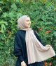 Jaeda - Hijab Coton Taupe - Mirach