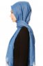 Kadri - Hijab Bleu Avec Des Perles - Özsoy