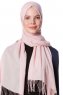 Kadri - Hijab Vieux Rose Avec Des Perles - Özsoy