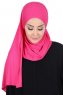 Kaisa - Hijab Coton Pratique Fuchsia