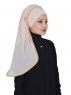 Louise - Hijab Pratique Beige - Ayse Turban