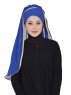 Louise - Hijab Pratique Bleu - Ayse Turban