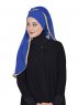 Louise - Hijab Pratique Bleu - Ayse Turban