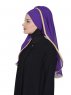 Louise - Hijab Pratique Violet - Ayse Turban