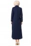 Lylah - Abaya Bleu Marin - Miss Cazibe