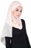 Malin - Hijab Chiffon Pratique Beige