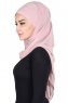 Malin - Hijab Chiffon Pratique Vieux Rose