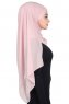 Malin - Hijab Chiffon Pratique Vieux Rose