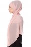 Mehtap - Chiffon Hijab Pratique One-Piece Vieux Rose