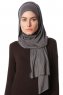 Melek - Hijab Jersey Premium Anthracite - Ecardin